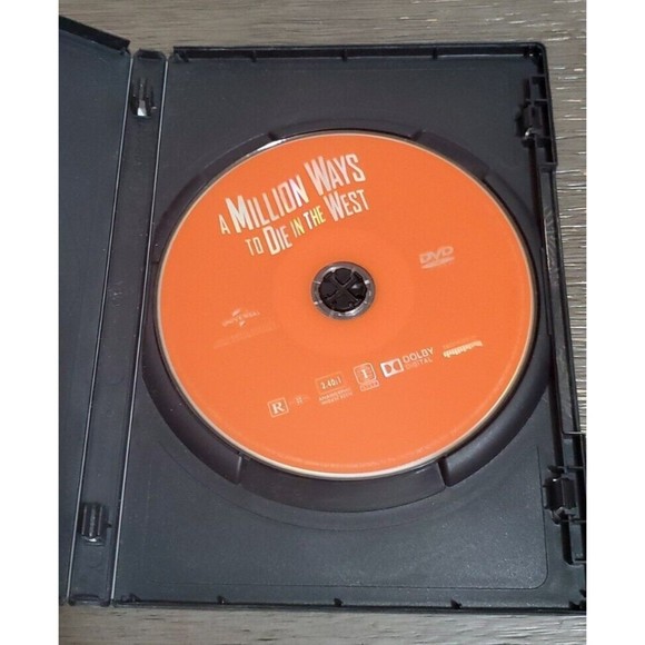 A Million Ways to Die in the West 2014 DVD Rated R Region 1 VGC - Picture 2 of 4